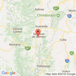 Localización de San Miguel en Bolívar
