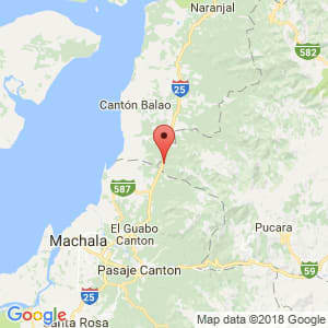 Localización de Camilo Ponce Enríquez en Azuay