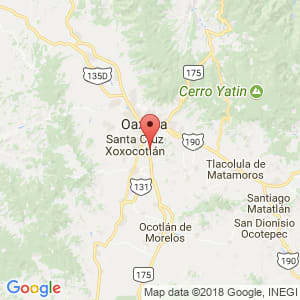 Localización de San Agustín de las Juntas en Oaxaca