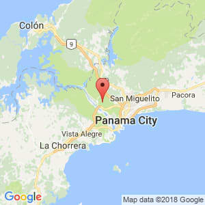 Localización de Ancón en Panamá