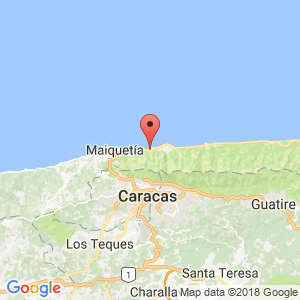 Localización de Macuto en Vargas