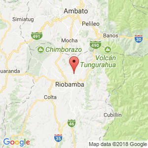 Localización de Guano en Chimborazo