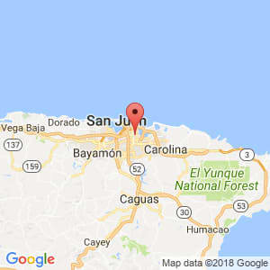 Localización de Hato Rey en San Juan