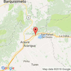 Localización de Agua Blanca en Portuguesa