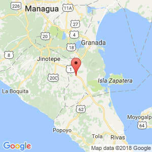 Localización de Nandaime en Granada