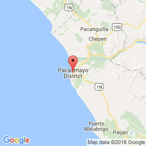 Localización de Pacasmayo en La Libertad