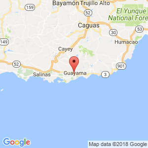 Localización de Corozal en Guayama