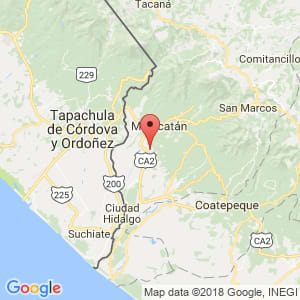 Localización de Catarina en San Marcos