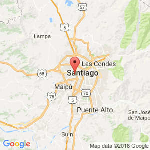Localización de Estación Central en Metropolitana de Santiago
