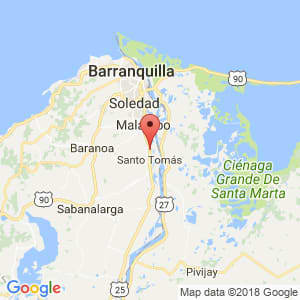 Localización de Sabanagrande en Atlántico