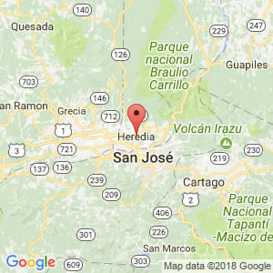 Localización de Mercedes en Heredia