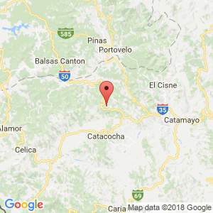 Localización de Olmedo en Loja