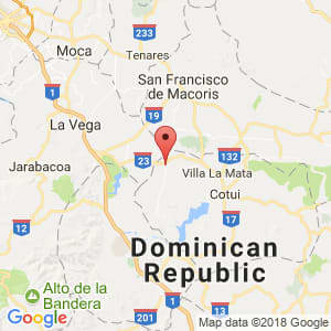 Localización de Fantino en Sánchez Ramírez