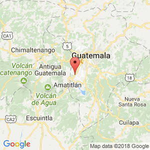 Localización de Villa Nueva en Guatemala