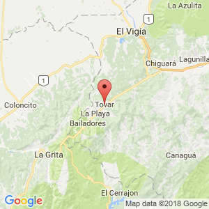 Localización de Tovar en Mérida