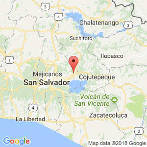 Localización de San Martín en San Salvador