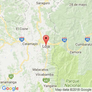 Localización de Loja en Loja