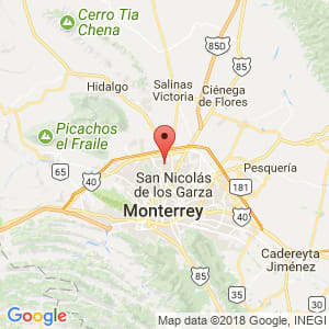 Localización de General Escobedo en Nuevo León