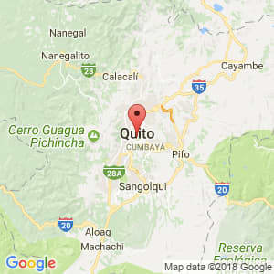 Localización de Quito en Pichincha