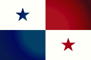 Bandera de Panamá, Panamá