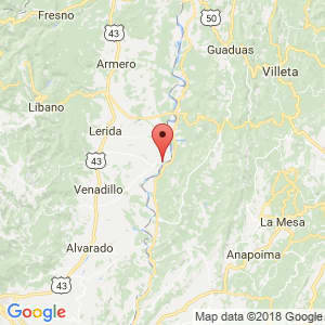 Localización de Ambalema en Tolima