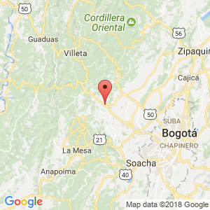 Localización de Facatativá en Cundinamarca