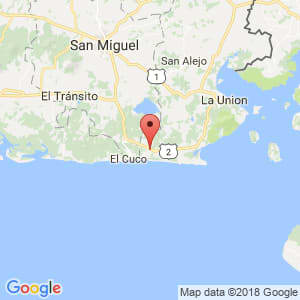 Localización de Intipucá en La Unión