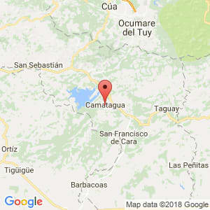 Localización de Camatagua en Aragua