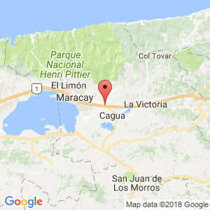 Localización de Turmero en Aragua