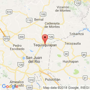 Localización de Tequisquiapan en Querétaro