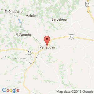 Localización de Pariaguán en Anzoátegui