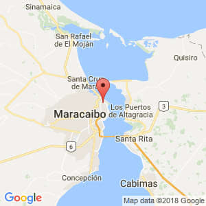 Localización de Coquivacoa (parroquia) en Zulia