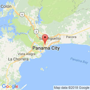 Localización de Betania en Panamá