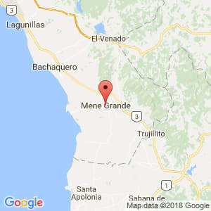 Localización de Mene Grande en Zulia
