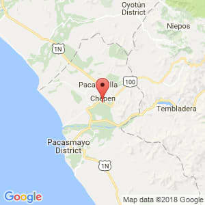 Localización de Chepén en La Libertad