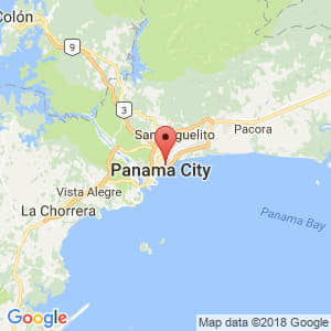 Localización de San Francisco en Panamá