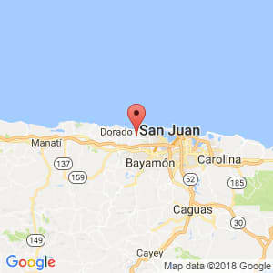 Localización de Sabana Seca en Bayamón