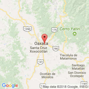 Localización de Santa Lucía del Camino en Oaxaca
