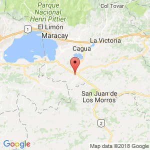 Localización de Villa de Cura en Aragua