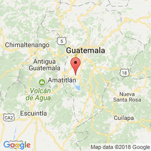 Localización de San Miguel Petapa en Guatemala