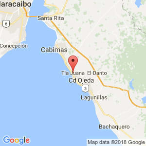 Localización de Tía Juana en Zulia
