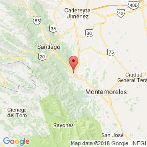 Localización de Allende en Nuevo León