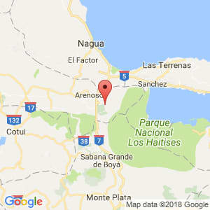 Localización de Agua Santa del Yuna en Duarte