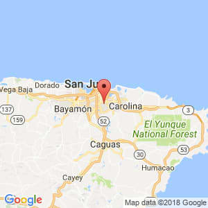 Localización de Rio Piedras en San Juan