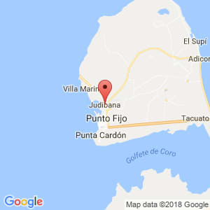Localización de Judibana en Falcón