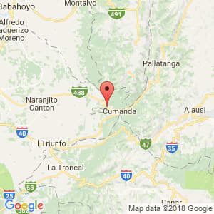 Localización de Bucay en Guayas