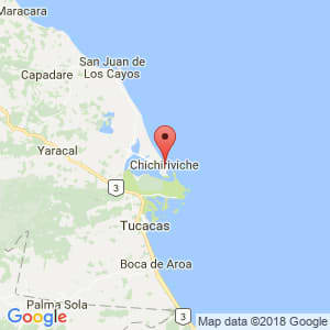 Localización de Chichiriviche en Falcón
