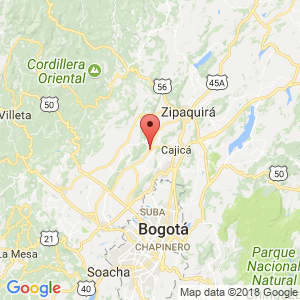 Localización de Tabio en Cundinamarca