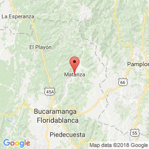 Localización de Matanza en Santander