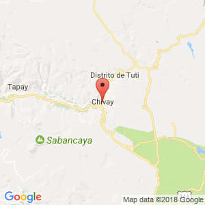 Localización de Chivay en Arequipa